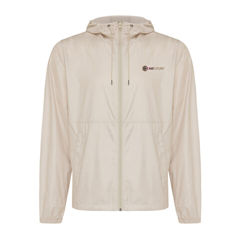 IQONIQ Logan Lightweight Jacke aus recyceltem Polyester beige bedrucken, Art.-Nr. T9701.030.XXL
