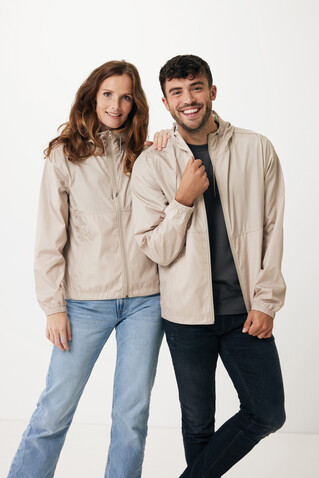 IQONIQ Logan Lightweight Jacke aus recyceltem Polyester beige bedrucken, Art.-Nr. T9701.030.XXL
