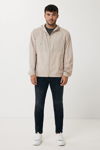 IQONIQ Logan Lightweight Jacke aus recyceltem Polyester beige bedrucken, Art.-Nr. T9701.030.XXL