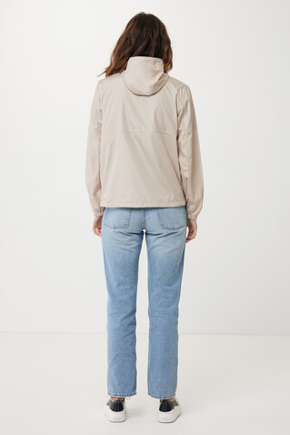 IQONIQ Logan Lightweight Jacke aus recyceltem Polyester beige bedrucken, Art.-Nr. T9701.030.XXL