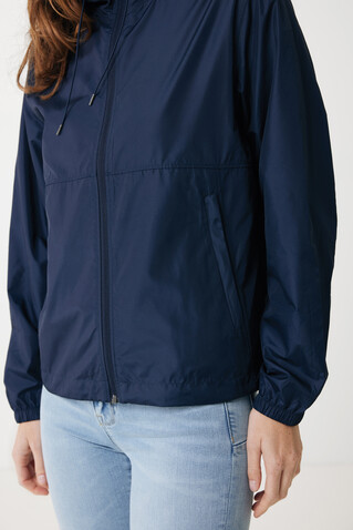 IQONIQ Logan Lightweight Jacke aus recyceltem Polyester navy blau bedrucken, Art.-Nr. T9701.002.XXXL