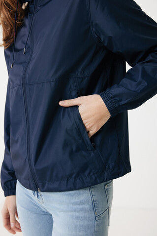 IQONIQ Logan Lightweight Jacke aus recyceltem Polyester navy blau bedrucken, Art.-Nr. T9701.002.XXXL