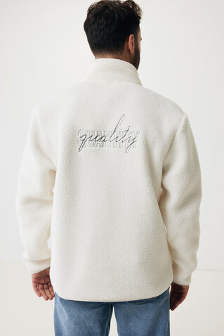 IQONIQ Diran Fleecejacke aus recyceltem Polyesterflor neutral bedrucken, Art.-Nr. T9800.026.XXXL