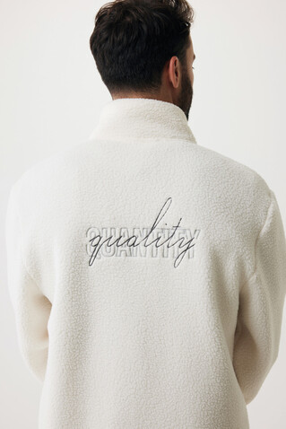 IQONIQ Diran Fleecejacke aus recyceltem Polyesterflor neutral bedrucken, Art.-Nr. T9800.026.XXXL