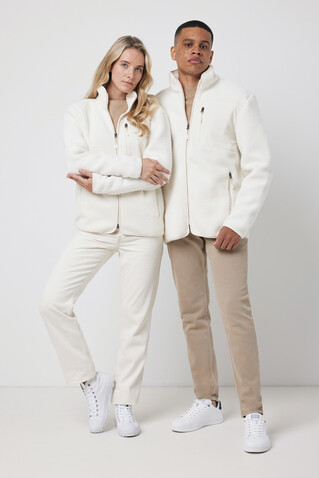 IQONIQ Diran Fleecejacke aus recyceltem Polyesterflor neutral bedrucken, Art.-Nr. T9800.026.XXXL