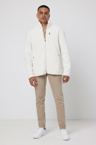 IQONIQ Diran Fleecejacke aus recyceltem Polyesterflor neutral bedrucken, Art.-Nr. T9800.026.XXXL