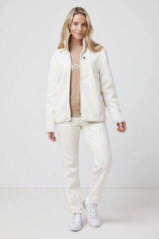 IQONIQ Diran Fleecejacke aus recyceltem Polyesterflor neutral bedrucken, Art.-Nr. T9800.026.XXXL