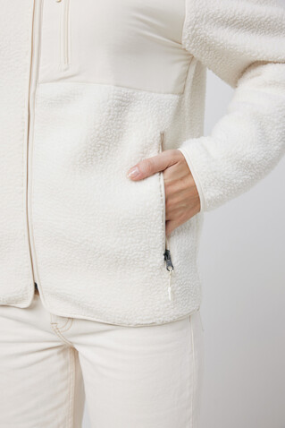 IQONIQ Diran Fleecejacke aus recyceltem Polyesterflor neutral bedrucken, Art.-Nr. T9800.026.XXXL