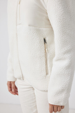 IQONIQ Diran Fleecejacke aus recyceltem Polyesterflor neutral bedrucken, Art.-Nr. T9800.026.XXXL