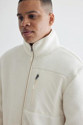 IQONIQ Diran Fleecejacke aus recyceltem Polyesterflor neutral bedrucken, Art.-Nr. T9800.026.XXXL