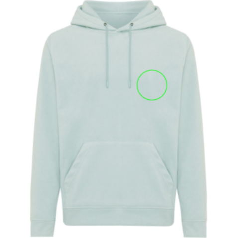 IQONIQ Trivor Mikrofleece-Kapuzen-Pulli aus recyc. Polyester Iceberg green bedrucken, Art.-Nr. T9403.023.XS IQONIQ Trivor Mikrofleece-Kapuzen-Pulli aus recyc. Polyester Iceberg green bedrucken, Art.-Nr. T9403.023.XS