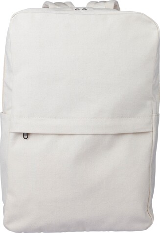 Rucksack Seraphina | Recycelt | Laptop 15" | 14 l – beige bedrucken, Art.-Nr. 357999999_1204073