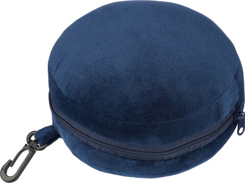 Reisekissen Leontine | 2-in-1 mit Schlafmaske – Blau bedrucken, Art.-Nr. 005999999_1206636 Reisekissen Leontine | 2-in-1 mit Schlafmaske – Blau bedrucken, Art.-Nr. 005999999_1206636