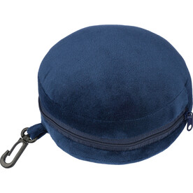 Reisekissen Leontine | 2-in-1 mit Schlafmaske – Blau bedrucken, Art.-Nr. 005999999_1206636