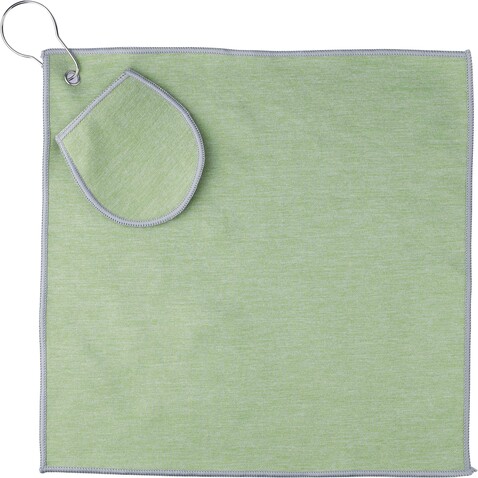 Golfhandtuch Idris | Mit Tasche – Hellgrün bedrucken, Art.-Nr. 029999999_1206641 Golfhandtuch Idris | Mit Tasche – Hellgrün bedrucken, Art.-Nr. 029999999_1206641