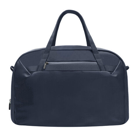 Urban wasserabweisende Wochenendtasche navy blau, grau bedrucken, Art.-Nr. P706.2925