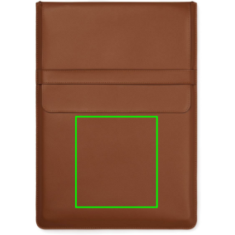 VINGA Timo 16" Laptop-Sleeve aus RCS recyceltem rPET braun bedrucken, Art.-Nr. V7880609 VINGA Timo 16" Laptop-Sleeve aus RCS recyceltem rPET braun bedrucken, Art.-Nr. V7880609