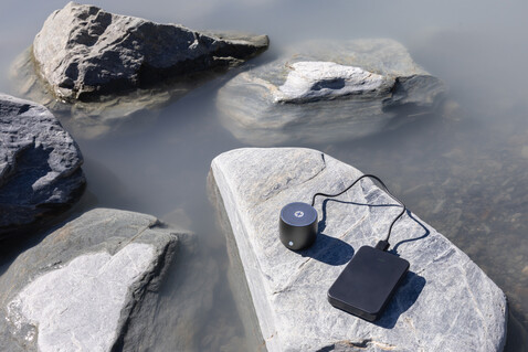Boostcore 5.000mAh Powerbank aus RCS rec. Kunststoff schwarz bedrucken, Art.-Nr. P322.5501 Boostcore 5.000mAh Powerbank aus RCS rec. Kunststoff schwarz bedrucken, Art.-Nr. P322.5501
