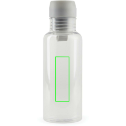 VINGA Balti 600ml Flasche aus RCS recyceltem PET transparent bedrucken, Art.-Nr. V433000 VINGA Balti 600ml Flasche aus RCS recyceltem PET transparent bedrucken, Art.-Nr. V433000