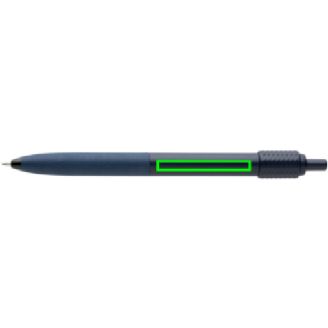Quill-Anti-Stress-Stift aus GRS rec. rABS navy blau bedrucken, Art.-Nr. P611.2925