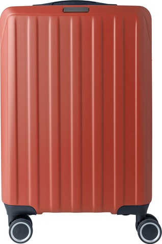 Trolley Alaric | 20 Zoll | 30 l – Terrakottafarben bedrucken, Art.-Nr. 028999999_1198838