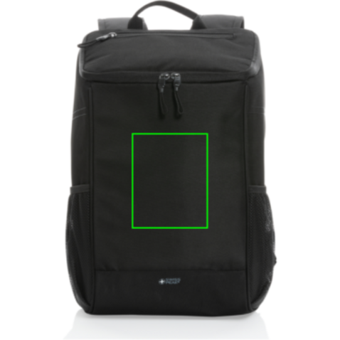 Swiss Peak AWARE™ 1200D Deluxe Kühlrucksack schwarz bedrucken, Art.-Nr. P422.431 Swiss Peak AWARE™ 1200D Deluxe Kühlrucksack schwarz bedrucken, Art.-Nr. P422.431