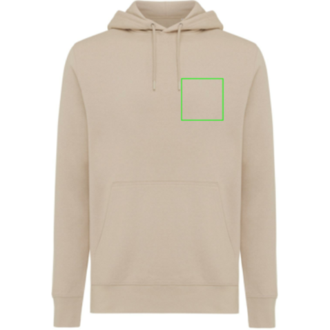 IQONIQ Rila Lightweight Hoodie aus recycelter Baumwolle desert bedrucken, Art.-Nr. T9404.006.XL IQONIQ Rila Lightweight Hoodie aus recycelter Baumwolle desert bedrucken, Art.-Nr. T9404.006.XL