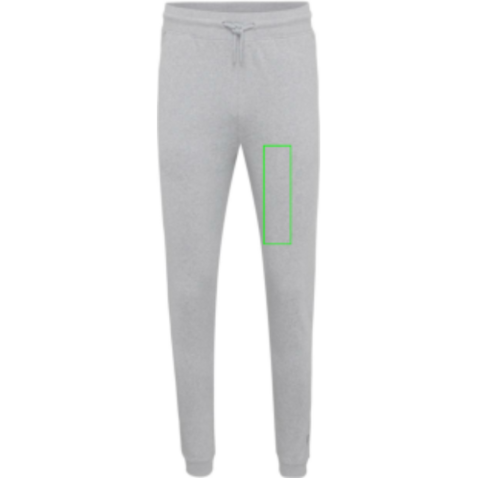 IQONIQ Cooper Jogger aus recycelter Baumwolle heather grey bedrucken, Art.-Nr. T9500.013.XXXL