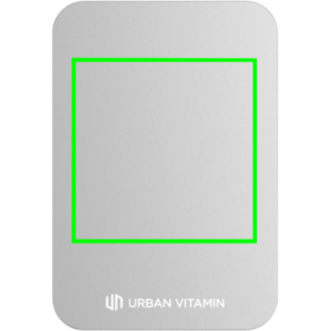 Urban Vitamin Burbank 3000mAh Powerbank aus RCS Plastik/Alu silber bedrucken, Art.-Nr. P322.812 Urban Vitamin Burbank 3000mAh Powerbank aus RCS Plastik/Alu silber bedrucken, Art.-Nr. P322.812
