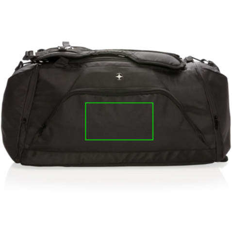Swiss Peak RFID Wochenend- & Rucksacktasche schwarz bedrucken, Art.-Nr. P762.261 Swiss Peak RFID Wochenend- & Rucksacktasche schwarz bedrucken, Art.-Nr. P762.261