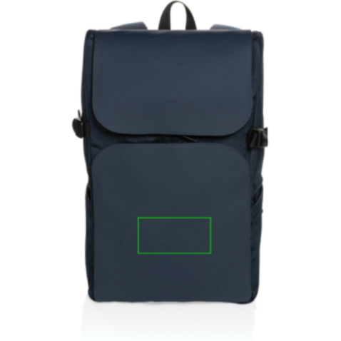 Pascal AWARE™ RPET Deluxe Weekend Rucksack navy blau bedrucken, Art.-Nr. P763.225
