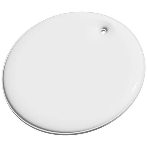 RFX™ H-16 runder, leichter, reflektierender PVC-Anhänger – medium, weiss bedrucken, Art.-Nr. 1PR12901 RFX™ H-16 runder, leichter, reflektierender PVC-Anhänger – medium, weiss bedrucken, Art.-Nr. 1PR12901