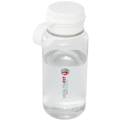Ryder 900 ml RCS-zertifizierte RPET-Sportflasche mit Multifunktionsdeckel, weiss bedrucken, Art.-Nr. 10083701 Ryder 900 ml RCS-zertifizierte RPET-Sportflasche mit Multifunktionsdeckel, weiss bedrucken, Art.-Nr. 10083701