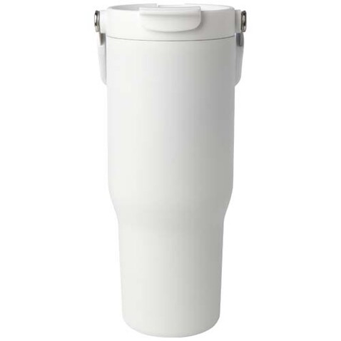 Bronx 900 ml RCS-zertifizierter Kupfer-Vakuum Isolierbecher aus Edelstahl mit Doppelfunktionsdeckel, weiss bedrucken, Art.-Nr. 10086401 Bronx 900 ml RCS-zertifizierter Kupfer-Vakuum Isolierbecher aus Edelstahl mit Doppelfunktionsdeckel, weiss bedrucken, Art.-Nr. 10086401