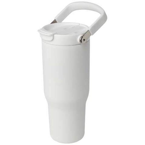 Bronx 900 ml RCS-zertifizierter Kupfer-Vakuum Isolierbecher aus Edelstahl mit Doppelfunktionsdeckel, weiss bedrucken, Art.-Nr. 10086401 Bronx 900 ml RCS-zertifizierter Kupfer-Vakuum Isolierbecher aus Edelstahl mit Doppelfunktionsdeckel, weiss bedrucken, Art.-Nr. 10086401