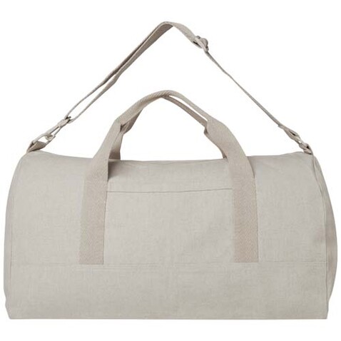 Porter 500 g/m² Aware™ recycelte Reisetasche 50 L, Oatmeal bedrucken, Art.-Nr. 12074707 Porter 500 g/m² Aware™ recycelte Reisetasche 50 L, Oatmeal bedrucken, Art.-Nr. 12074707