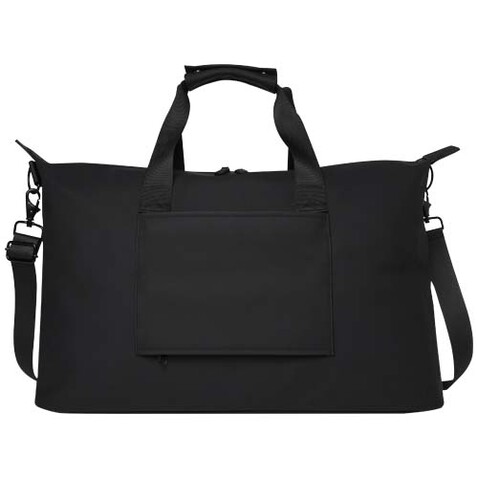 Turner 15,6" GRS-recycelte Laptop-Reisetasche 36 L, schwarz bedrucken, Art.-Nr. 12075190 Turner 15,6" GRS-recycelte Laptop-Reisetasche 36 L, schwarz bedrucken, Art.-Nr. 12075190