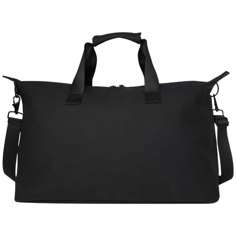 Turner 15,6" GRS-recycelte Laptop-Reisetasche 36 L, schwarz bedrucken, Art.-Nr. 12075190 Turner 15,6" GRS-recycelte Laptop-Reisetasche 36 L, schwarz bedrucken, Art.-Nr. 12075190
