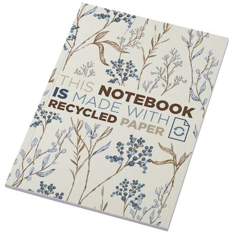 Novella Austen A5 Softcover Notizbuch aus Recyclingmaterial – 50 Blatt, elfenbeinweiß bedrucken, Art.-Nr. 21024902 Novella Austen A5 Softcover Notizbuch aus Recyclingmaterial – 50 Blatt, elfenbeinweiß bedrucken, Art.-Nr. 21024902