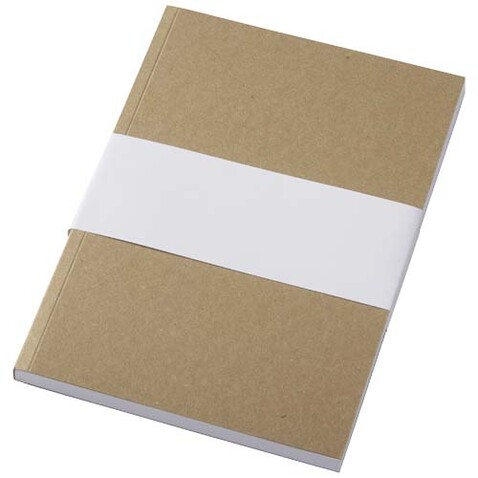 Novella Austen A5 Softcover Notizbuch aus recyceltem Kraftpapier – 100 Blatt, natur bedrucken, Art.-Nr. 21026406 Novella Austen A5 Softcover Notizbuch aus recyceltem Kraftpapier – 100 Blatt, natur bedrucken, Art.-Nr. 21026406