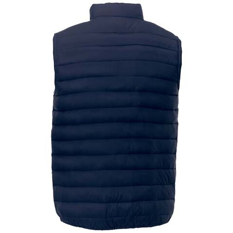 Pallas recycelter wattierter Bodywarmer für Herren, navy bedrucken, Art.-Nr. 39437550