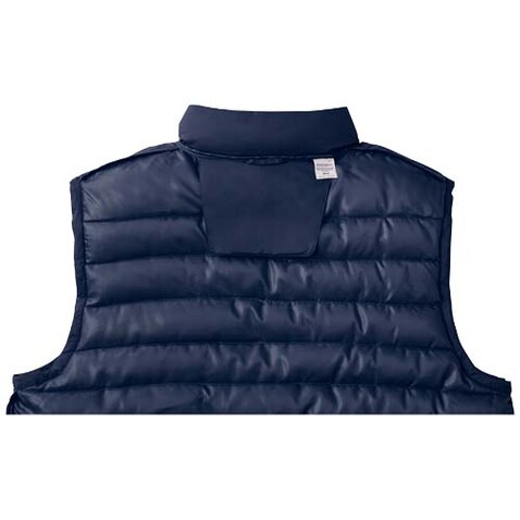 Pallas recycelter wattierter Bodywarmer für Herren, navy bedrucken, Art.-Nr. 39437550