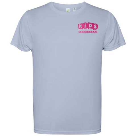 Estoril T-Shirt für Kinder, Zen Blue bedrucken, Art.-Nr. K04301WM
