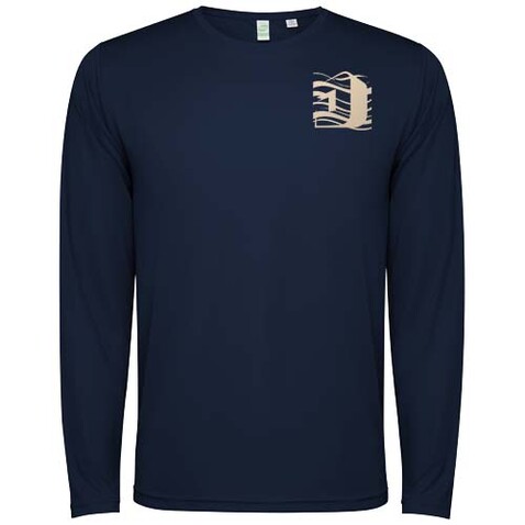 Estoril Langarm-Shirt Unisex, Navy Blue bedrucken, Art.-Nr. R04321R0 Estoril Langarm-Shirt Unisex, Navy Blue bedrucken, Art.-Nr. R04321R0