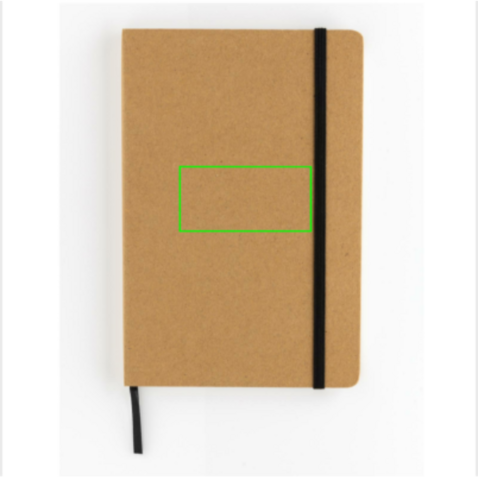 Craftstone A5 Notizbuch aus recycelt. Kraft- und Steinpapier braun bedrucken, Art.-Nr. P774.597 Craftstone A5 Notizbuch aus recycelt. Kraft- und Steinpapier braun bedrucken, Art.-Nr. P774.597