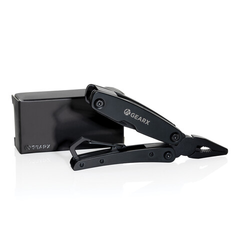 Gear X Mini Multitool schwarz bedrucken, Art.-Nr. P514.5101 Gear X Mini Multitool schwarz bedrucken, Art.-Nr. P514.5101