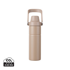 VINGA Baltimore Trek RCS recycelte SS Flasche 600ml greige bedrucken, Art.-Nr. V4300609