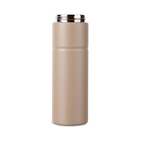 VINGA Baltimore Trek RCS recycelte SS Flasche 600ml greige bedrucken, Art.-Nr. V4300609 VINGA Baltimore Trek RCS recycelte SS Flasche 600ml greige bedrucken, Art.-Nr. V4300609
