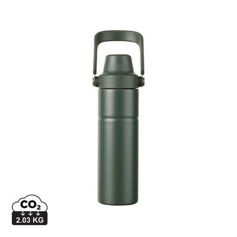 VINGA Baltimore Trek RCS recycelte SS Flasche 600ml grün bedrucken, Art.-Nr. V4300607