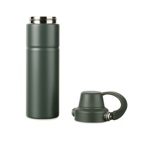 VINGA Baltimore Trek RCS recycelte SS Flasche 600ml grün bedrucken, Art.-Nr. V4300607